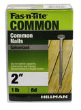 Hillman Fasteners 461279 2 in. 6D Galvanized Common Nail