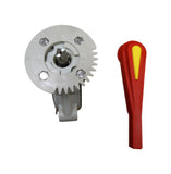 Praher 125863A Butterfly Valve 6" DN150 PVC Gray