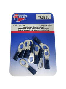 Carquest TA389L TA389L 16-14 Gauge Multi-Stud Ring Terminals Brand New!