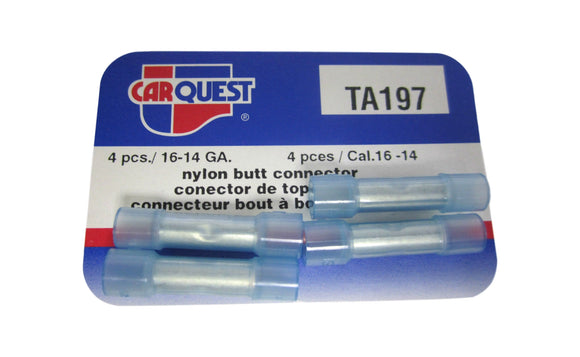 Carquest TA197 TA 197 16-14 Gauge Nylon Butt Connectors Brand New! Ready to Ship