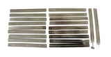 Heavy Duty (20) Air Flexible Hose 6" Strip Duct Clamp Flex Metal 6-Inch Straps