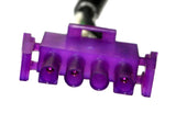 Balboa 5-Feet 4 Prongs Male Purple Connector W/ 3 Active Pins Cord