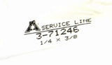 Big A Service Line 3-71246 Slip-Not Connector 1/4" x 3/8"