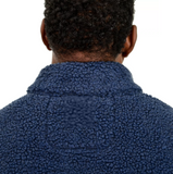 Ridgecut FMIN23-2265 Men's Quarter Snap Sherpa Fleece Pullover/Navy/2XL