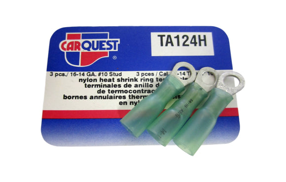 Carquest TA124H TA 124H 16-14 Gauge Heat Shrink Terminals Brand New!