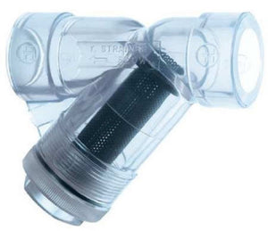 Hayward YS00050S 1/2-Inch Socket Clear PVC Y-Strainer