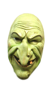 Halloween Hob Goblin Brother Deformed Green Mask Cosplay Latex Mask 1/2 Coverage