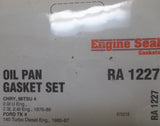 Big A RA1227 Engine Oil Pan Gasket RA 1227