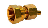 Watts A-117 3/8" X 3/8" Compression Fittings W/Inserts PB966-P
