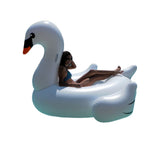 (2) Pack - Inflatable Giant Swan 75" Rideable Toy Party Leisure Float 388328-LF