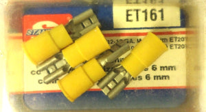 Standard Automotive ET161 1/4" Slide-On Connectors Brand New