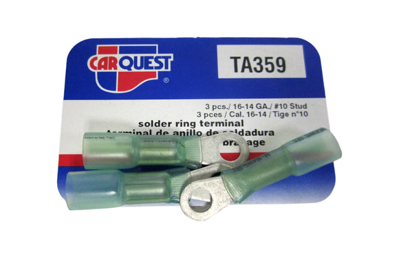 Carquest TA359 TA 359 16-14 Gauge Solder Ring Terminals Brand New! Ready to Ship