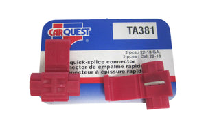 Carquest TA381 TA 381 22-18 Quick Splice Connectors Brand New! Ready to Ship!