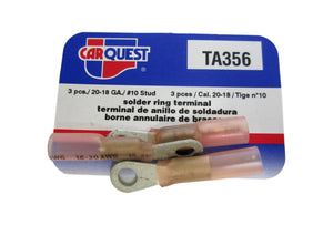 Carquest TA356 TA 356 20-18 Solder Ring Terminals Brand New! Ready to Ship!