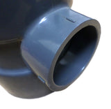 LASCO D2467 6" PVC Tee /  Top 3" PVC Fittings Schedule 80