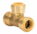 ProBite LF824R Durable Tee Fitting Lead-Free Brass 0.75 in. Size Push-to-Connect