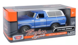 MOTORMAX 79374 1:24 TimeLess Legends 1978 Ford Bronco Toy