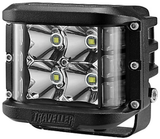 Traveller 25107 Off-Road Pod Mount Lights with Amber Sides 1,400 Lumens 2-Pack