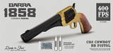 Barra Airguns 4011 - 1858 Co2 Pistol Kit with BBs and Co2