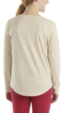 Carhartt CA9972-T72-MB Girls' Long-Sleeve Tractor T-Shirt, Light Beige, 2T