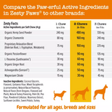 Zesty Paws Advanced Calming W Melatonin, Turkey, 30 ct. Dog Supplements