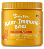 Zesty Paws 8.10031E+11 - Aller-Immune Bites for Cats, Bacon, Cat Supplements