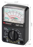 Gardner Bender GMT-312 Analog Multimeter with Fuse Overload Protection