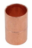 LDR Industries FSW CO-12 Single Smooth Wall 0.5 inch Dia. Sweat Coupling Copper