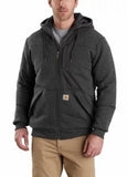 Carhartt Quilt-Lined Men's Rain Defender Midweight Carbon Sweatshirt, Size: XL