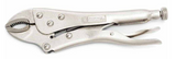 JobSmart JS2017105 10-inch Locking Pliers Curved Jaw