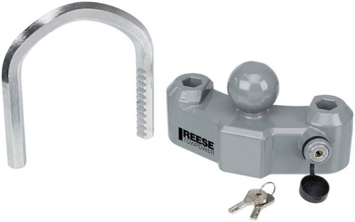 Reese Towpower 7088333 Trailer Coupler Lock Universal Fit Heavy Duty C ...