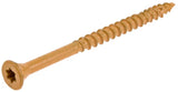 Hillman Star-Drive Ceramic Tan Deck Plus Wood Screws 10 in. x 3 in. - 800 pcs.