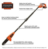 Black & Decker LPP120 8 in. 20V Cordless MAX Lithium-Ion Pole Pruning Saw Kit