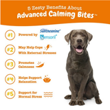 Zesty Paws 8.57E+11 Calming Bites with Melatonin 90 ct.