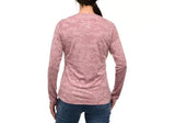 Ridgecut FLK22-4037 1 Pink Camo-Colored Women's Long-Sleeve Camo T-Shirt, 2X