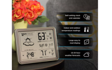 AcuRite 75077A4DI Gray-Colored Weather Station with Jumbo Display, Plastic