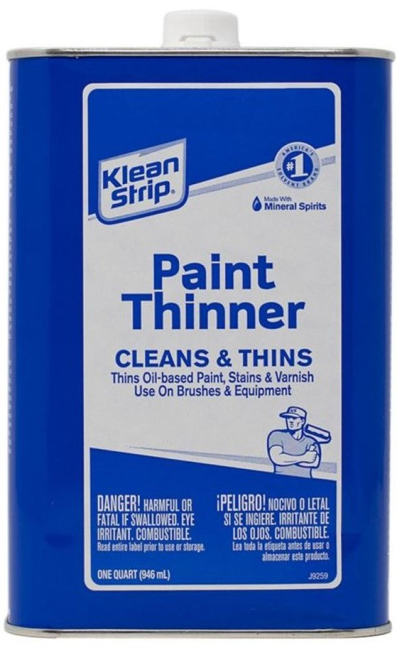 KLEAN-STRIP QKPT943 1 qt. Mineral Spirits Paint Thinner