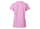 Blue Mountain YKL-9072 Pale Pansy-Colored Short-Sleeve V-Neck T-Shirt, Large
