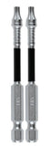 Makita E-01208 Impact XPS T15 Torx 3 in. Power Bits - 2 pcs.