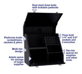 Hand Held Montezuma ShopBox, Black (SB150B)