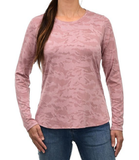 Ridgecut FLK22-4037 1 Women's Long Sleeve Camo T-Shirt, Pink Camo, Large
