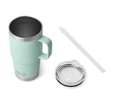 YETI 21071501803 Rambler 25 oz Straw Mug Insulated Stainless Steel, Seafoam