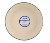 Petmate 43540 Non-Skid Stainless Steel Heavy Pet Bowl - Large, Cream, 11.38 Cups