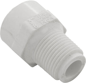 LASCO FITTINGS INC 439-052 Reducer Lasco 3/8"mpt x 1/4"fpt SCH40 PVC