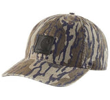 Carhartt 105522-G47 Men's Canvas Camo Cap Mossy Oak Bottomland, One Size
