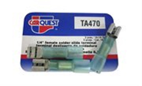 Carquest TA470 TA 470 16-14 Female Solder Slide Terminals Brand New!