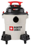 Porter-Cable PCX18404P-6A Wet/Dry Vacuum w/ Nozzle, Hose, Filter & Extension Wand