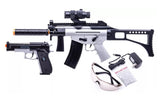 GameFace Airsoft Electric Rifle & Spring Powered Pistol Kit