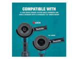 Makita X-LOCK 4?1/2 in. 60 Grit Type 29 Angled Grinding and Polishing Flap Disc