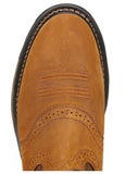 Ariat 10001188 Men's WorkHog Pull-On Work Boots 9 D Aged Bark